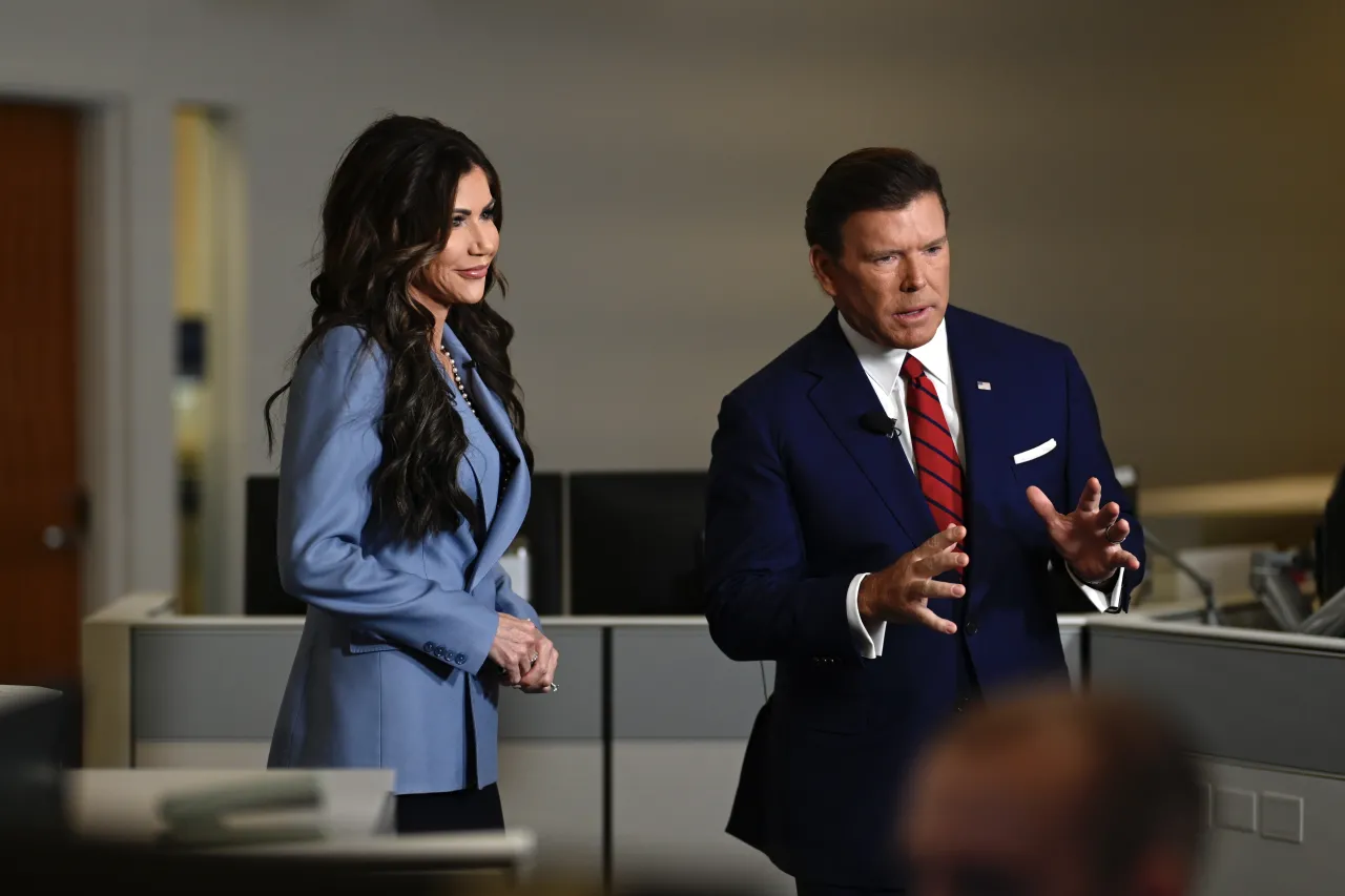 DHS Secretary Kristi Noem Behind the Scenes with Bret Baier (001) Image: DHS Secretary Kristi Noem Behind the Scenes with Bret Baier (001)