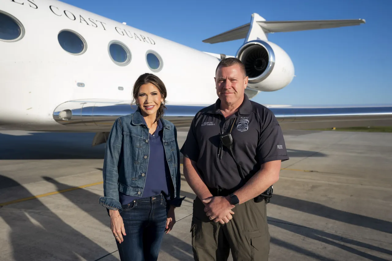 DHS Secretary Kristi Noem Visits FLETC (002) Image: DHS Secretary Kristi Noem Visits FLETC (002)