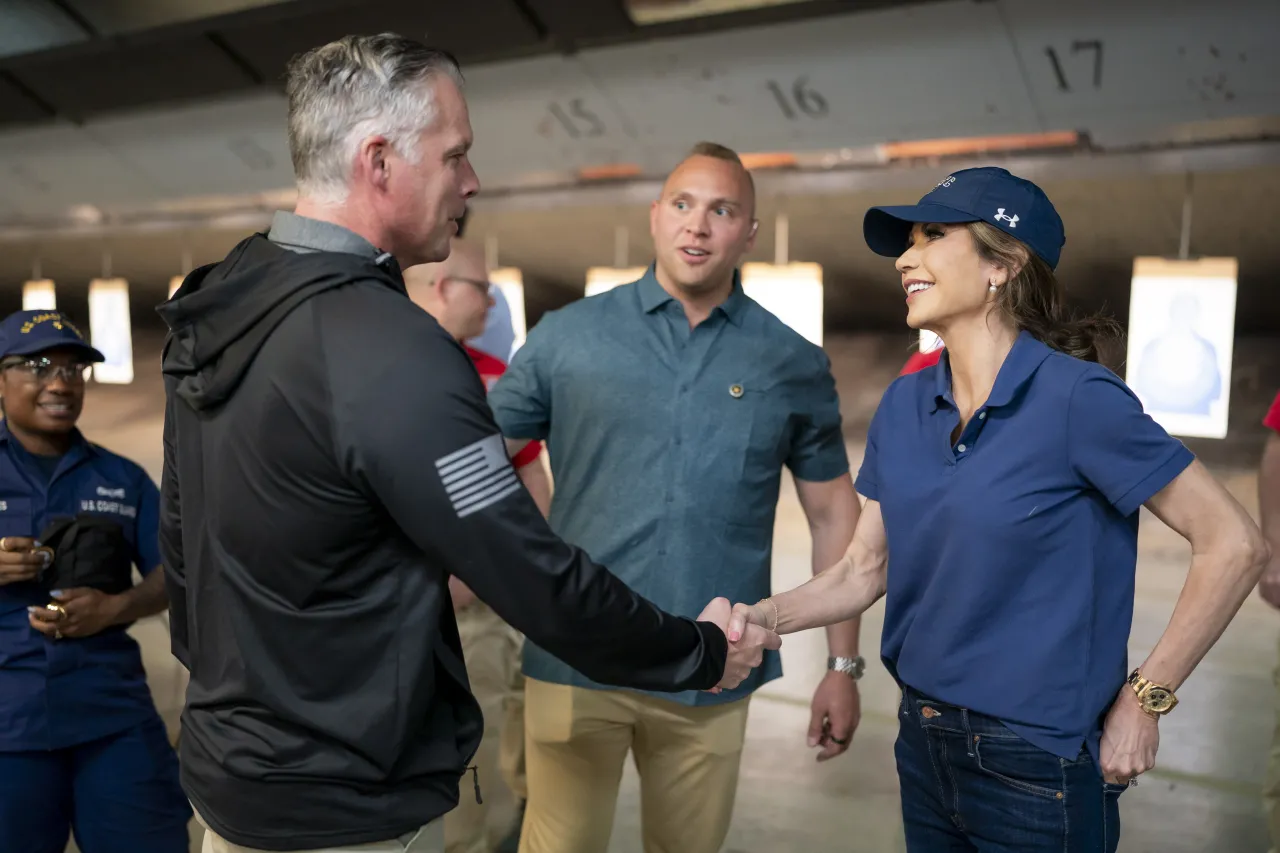 DHS Secretary Kristi Noem Visits FLETC (063) Image: DHS Secretary Kristi Noem Visits FLETC (063)