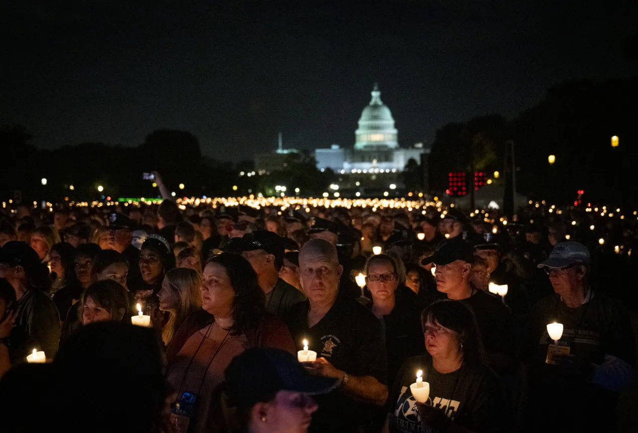 DHS Secretary Alejandro Mayorkas Participates in NLEOMF Candlelight Vigil (051) Image: DHS Secretary Alejandro Mayorkas Participates in NLEOMF Candlelight Vigil (051)