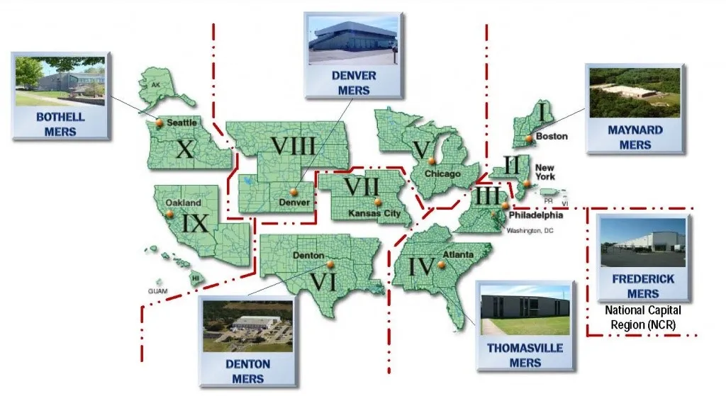 Image: FEMA Regions