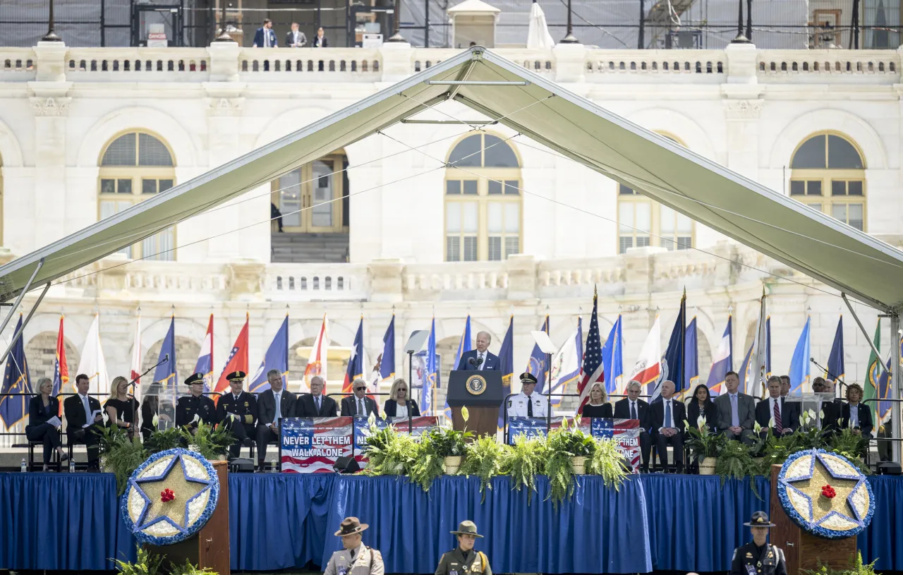 DHS Secretary Alejandro Mayorkas Participates in National Peace Officers Memorial Service (011) Image: DHS Secretary Alejandro Mayorkas Participates in National Peace Officers Memorial Service (011)
