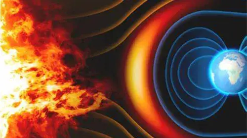 Illustration of a Geomagnetic Disturbance
