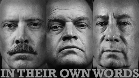 Three Portraits of Firefighters