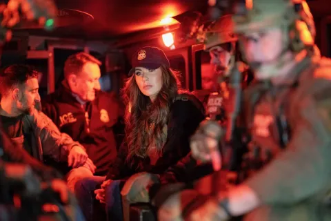 Caption: <p>On January 28, Secretary Noem rode with DHS law enforcement to arrest criminal aliens in New York City. </p>