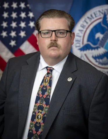 Harry Fones Official Portrait (DHS photo by Tia Dufour)