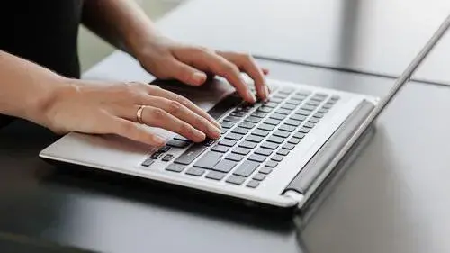Person on laptop