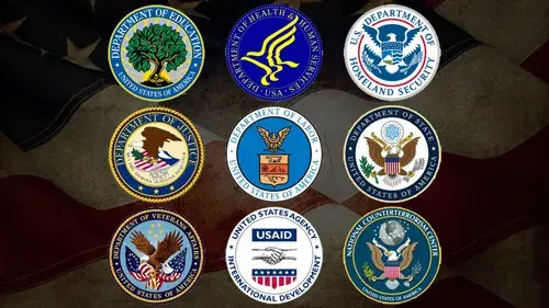 Images of federal agencies participating in the Prevention Resource Finder