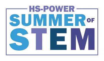 HS-POWER Summer of STEM logo.