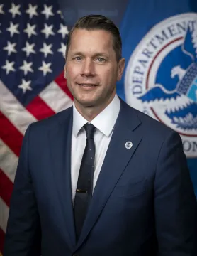 Caption: Scott Erickson Official Portrait at DHS Headquarters (Photo by Mikaela McGee)