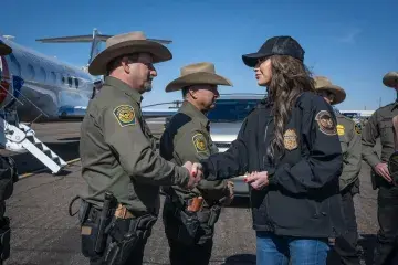 Caption: <p>Secretary Noem pledged to ensure that CBP has the resources it needs to secure the border. </p>