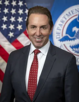 Caption: Troy Edgar Official Portrait at DHS Headquarters (Photo by Mikaela McGee)