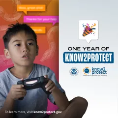 One Year of Know2Protect